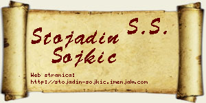 Stojadin Sojkić vizit kartica